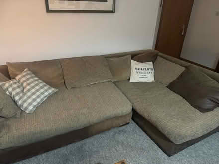 Photo of free L shaped sofa (Poole bh15) #1