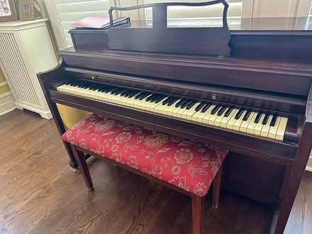 Photo of free Whitney Upright Piano with Bench (East Wilmette) #3