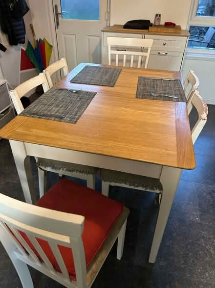 Photo of free Extendable table and chairs (Paston, Peterborough) #1