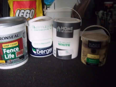 Photo of free Emulsion and fence paint (Fearnhead WA2) #2