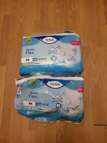 Photo of free Tena pads (Skipton BD23) #1