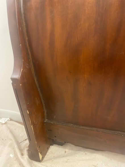 Photo of free Queen footboard and rails (Newfoundland, NJ) #2