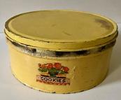 Photo of Round 6-inch cookie tins (Crown Heights) #4