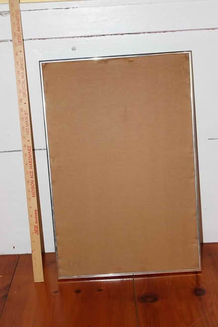 Photo of free Large Chrome Picture Frame (Groton near center) #1