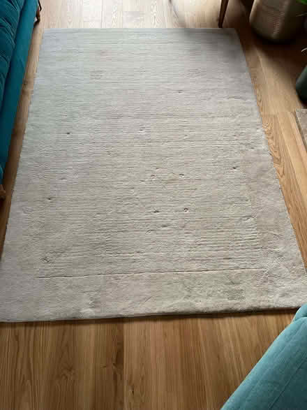 Photo of free RUG - "Perth Cream", 160cm by 230cm - 100% Wool (Wadhurst TN5) #1