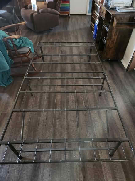 Photo of free Twin size metal Hollywood bed frame (Eastside Tucson) #1