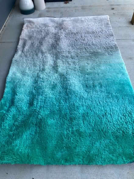 Photo of free Shag ombré rug 5x8 feet (Polo grounds Rd) #2