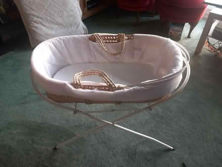 Photo of free Moses basket and stand (Lisvane CF14) #1