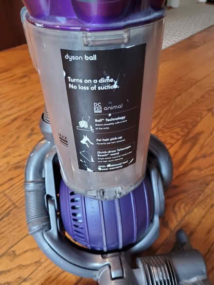 Photo of free Working Dyson DC25 animal vacuum (Fremont, near downtown BART) #1