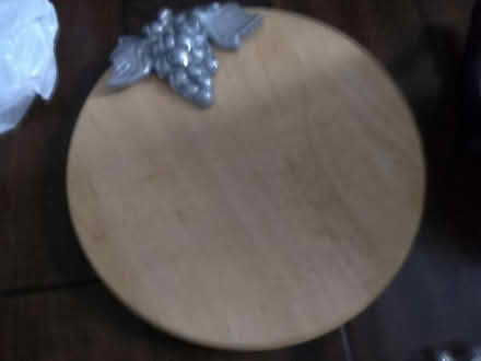 Photo of free Wooden cheeseboard (725 Danforth Road) #1