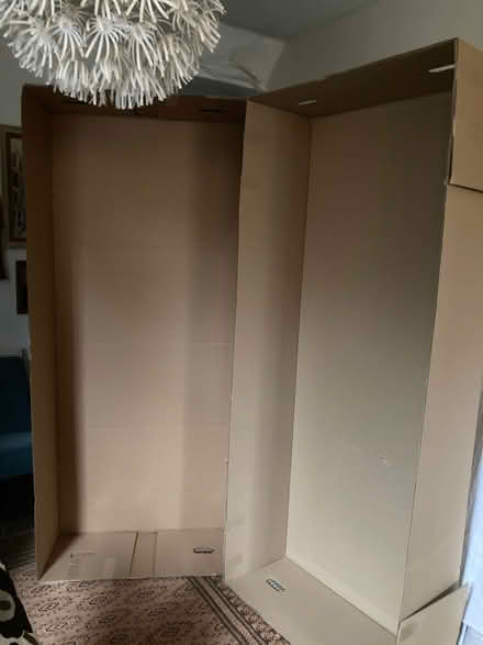 Photo of free Cardboard box and lid, good for ALLOTMENT very big! (Oldfield Park) #1