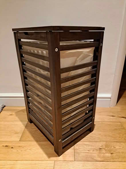 Photo of free Wooden laundry basket (Coulsdon CR5) #2