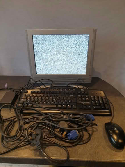 Photo of free computer monitor + keyboard &mouse (Knebworth SG3) #1