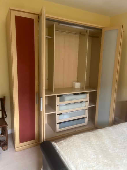 Photo of free Wardrobe and super king bed (Dunlaoghaire) #2