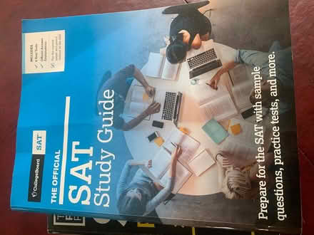 Photo of free Three SAT prep books (Silver Spring, MD Four Corners) #3