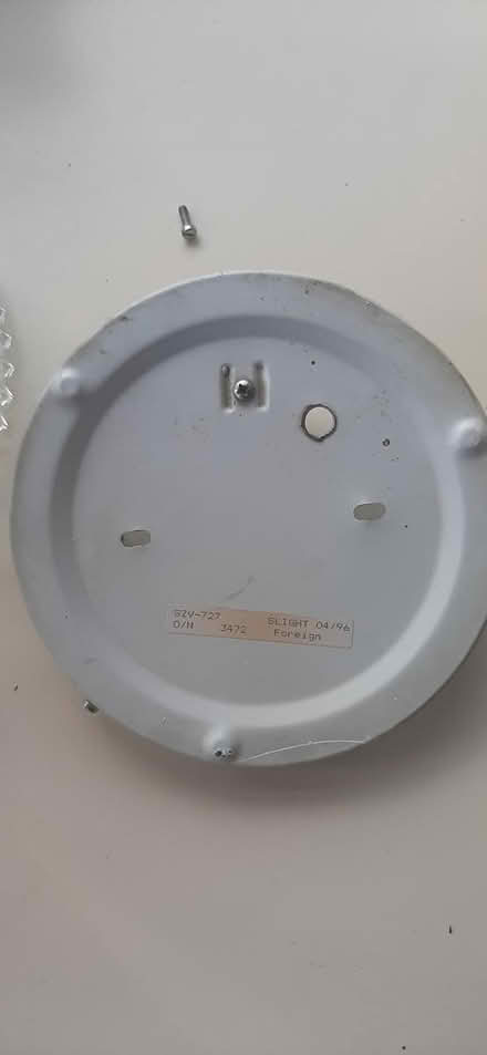 Photo of free Glass shade ceiling Light fitting (IP3) #4