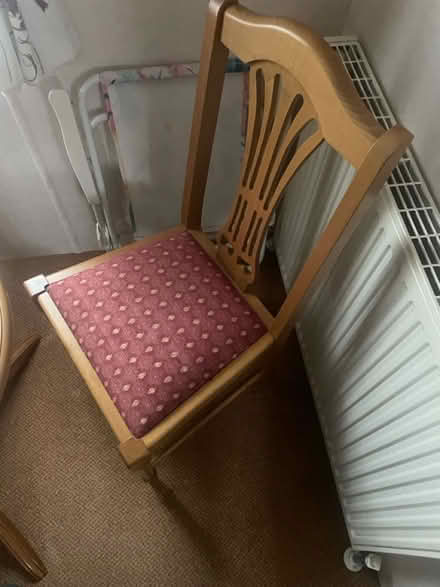 Photo of free 4 dining chairs and table (Hamworthy BH15) #2