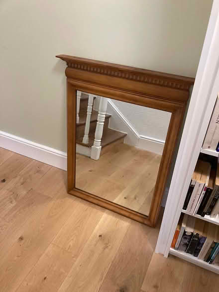 Photo of free wood framed mirror (Ranelagh D6) #1