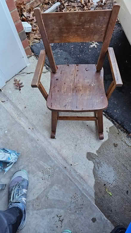 Photo of free Rocking chair small (Haymarket Va) #1