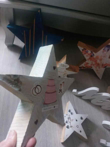 Photo of free Wooden shaped stars/wedding decor (Huyton L36) #4