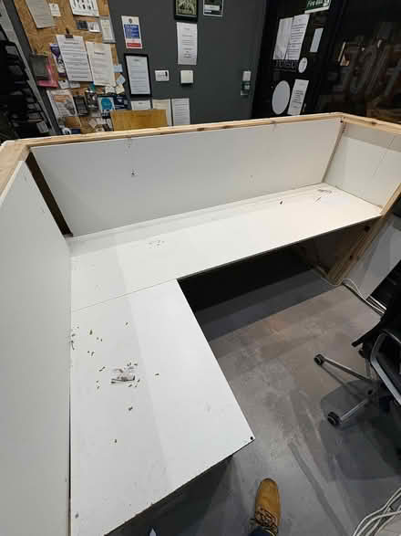 Photo of free Dismantled reception desk , free wood (Leigh-on-Sea SS9) #2