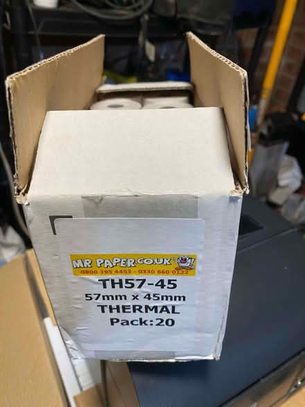 Photo of free Box of thermal till rolls (Berryfield SN12) #1