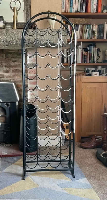 Photo of free Black Metal Wine Rack (Redcar and Cleveland TS11) #1