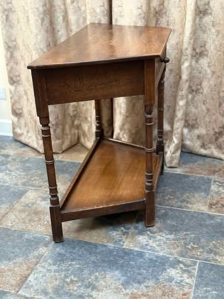 Photo of free 'Old Charm' small table with drawer and shelf (Craigleith EH4) #3