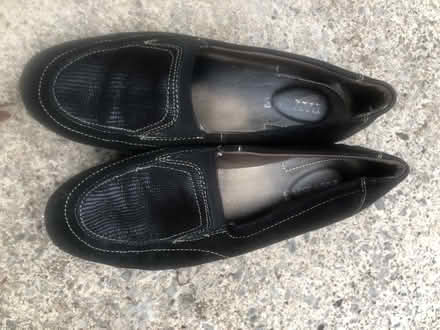 Photo of free Black shoes (Westbury Wilts BA13) #1