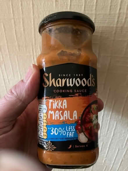 Photo of free Sharwoods Tikka Masala jar unopened (Billesley B28) #1