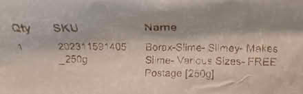 Photo of free Borax (for making Slime) (IP4) #2