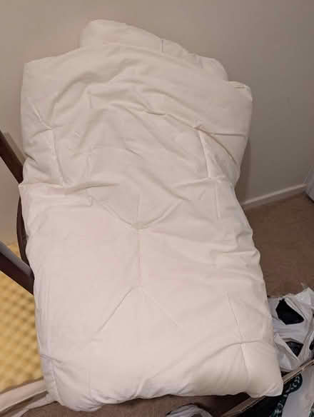 Photo of free Clean but old Snuggledown double duvet (Grove Vale B43) #2