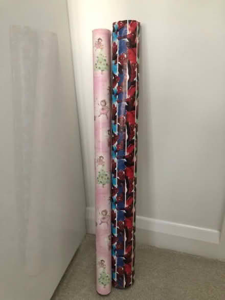 Photo of free Wrapping paper - two rolls part used (Whitehill SG4) #1