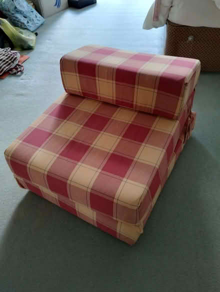 Photo of free Low, foam filled chair/ small mattress (Dorridge B93) #1