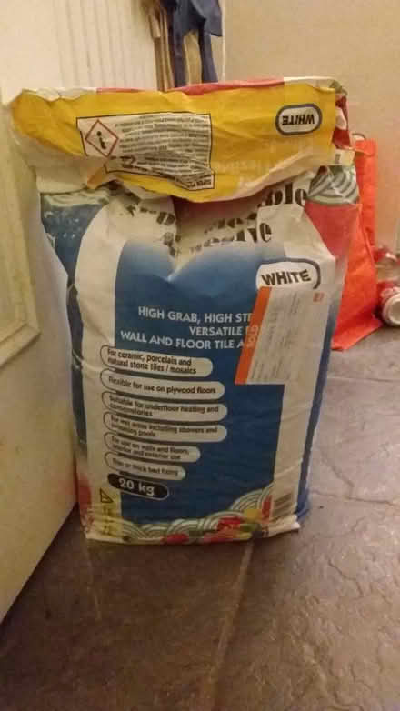 Photo of free Flexible tile adhesive (Montpelier BS6) #1