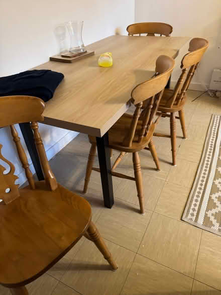 Photo of free Pine chairs x 4 (Dunchurch CV22) #2