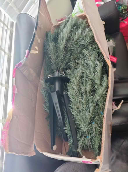 Photo of free Christmas tree with stand (NG8) #1