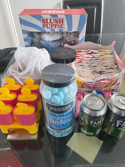 Photo of free Slush puppy kit and assorted sweets (Witton Gilbert DH7) #1