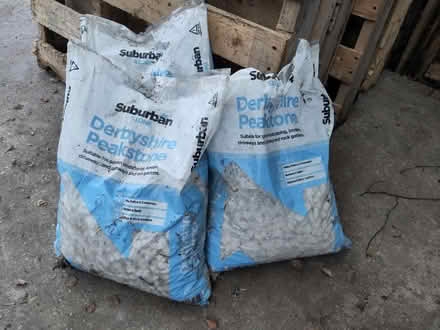 Photo of free 3 bags Peakstone Decorative gravel (Bridle Lane, DE5) #1