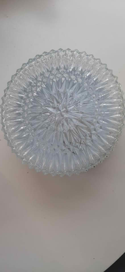 Photo of free Glass shade ceiling Light fitting (IP3) #2