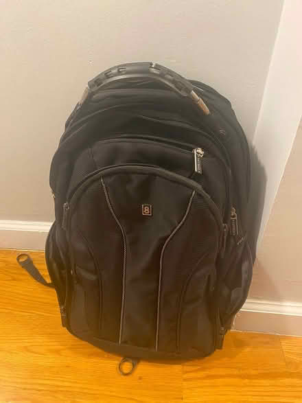 Photo of free Black computer rucksag (Near Astoria Blvd subway stop) #1