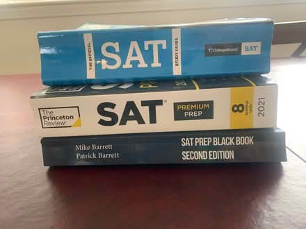 Photo of free Three SAT prep books (Silver Spring, MD Four Corners) #1