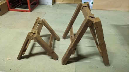 Photo of free Homemade wooden trestles (South croydon) #3