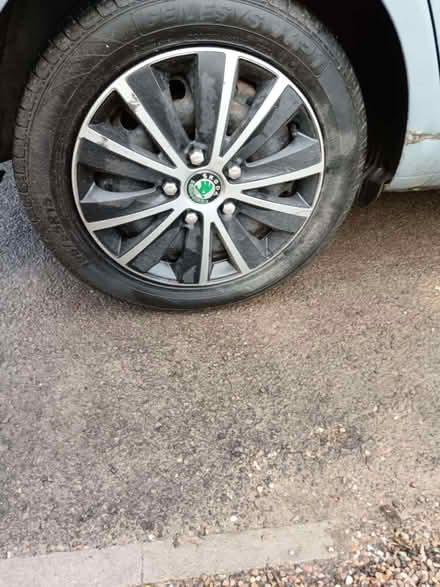 Photo of free 15 inch wheel trims x4 and steel rims (Cashes Green GL5) #1