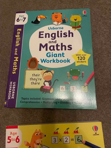 Photo of free English and maths book age 6-7 (Kenilworth) #1