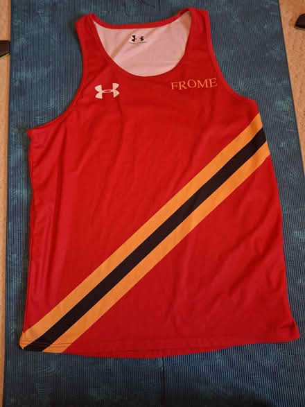 Photo of free New Frome running club vest (Leigh on Mendip, BA3) #2