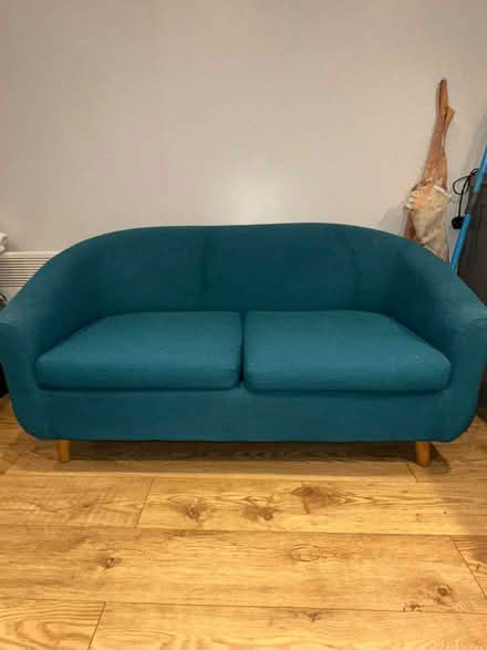 Photo of free Little blue sofa (IG6 3) #1