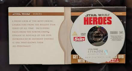 Photo of free Stars Wars Heroes DVD (Malvern Link Top WR14) #2