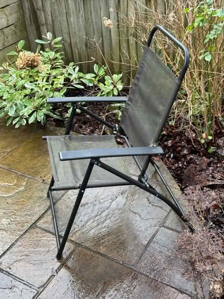 Photo of free Garden table and 4 fold-away chairs (Winchester SO22) #3