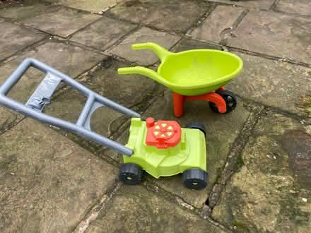 Photo of free Toy lawnmower & wheelbarrow (Millhouses S7) #1